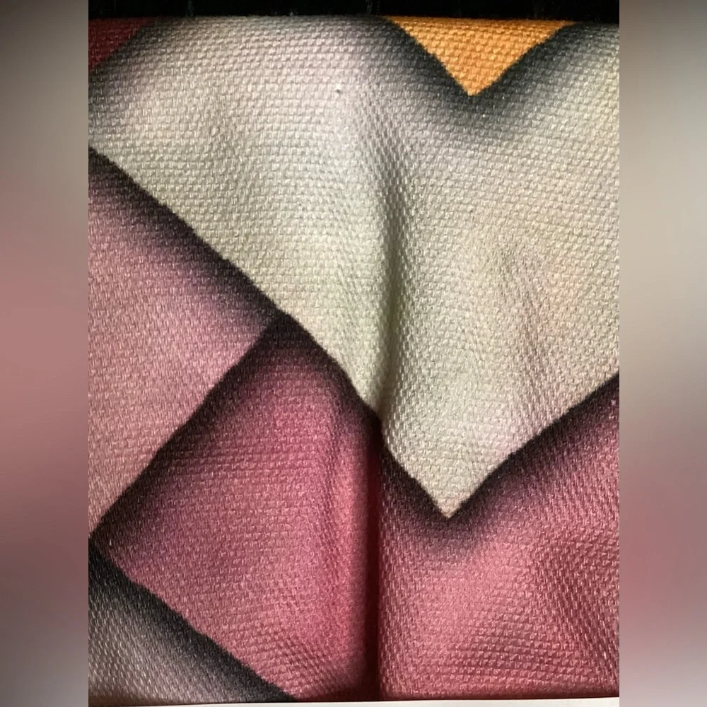 KRISTTORN Pastel Geometric Chevron Pillow Cover - Multicolor 20x 20”